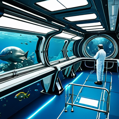 심해 모듈형 주거 시스템의 설계 - **

A futuristic underwater research station, several modular habitats connected by transparent tunn...