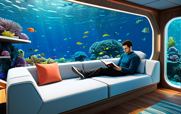 심해 모듈형 주거 시스템의 설계 - **

A futuristic underwater research station, several modular habitats connected by transparent tunn...